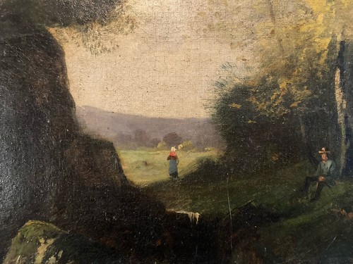 Peinture huile sur toile - peinture,