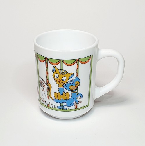 Ancien mug chouette chat - ancien,
