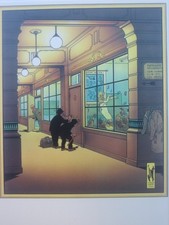 Ancienne CP Carte Postale Veerkamp 1993 / Parodie Tintin /Dupondt Marilyn Monroe