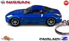 ? ? ? RARE KEYCHAIN BLUE NISSAN 350Z FAIRLADY Z CUSTOM Ltd Ed.?NICE GIFT??