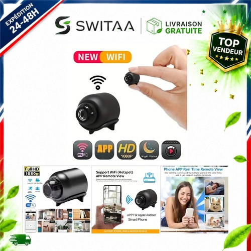Mini caméra surveillance - caméra, de