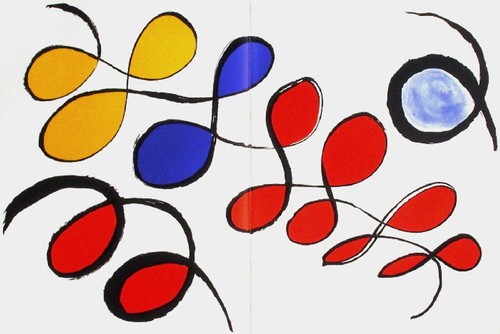 Alexandre calder lithographie - alexandre,