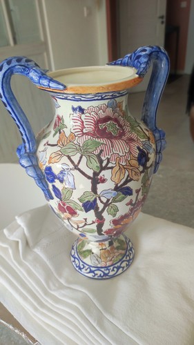 Vase balustre faïence de - balustre, en