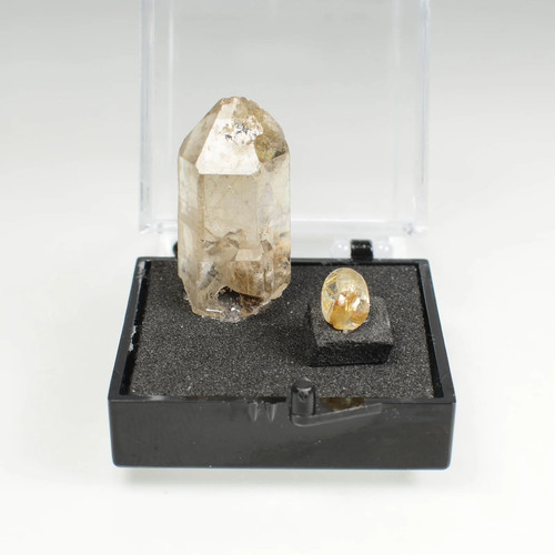 Duo quartz rutile pierre - quartz,