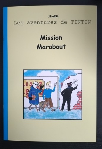 Pastiche tintin mission - pastiche,