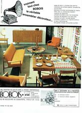 ADVERTISEMENT ADVERTISING 037 1963 Bobois contemporary furniture dining room