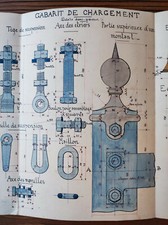 DRAWING SPECIAL SCHOOL OF PUBLIC WORKS MATERIAL RAILWAY 1937