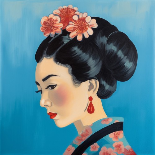 Série geisha 50x50 - «,