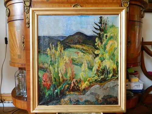 Tableau huile sur toile