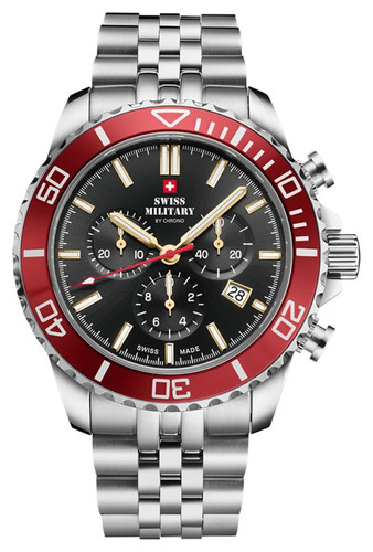 Swiss military chrono - swiss,