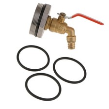 Robinet De Sortie De Remplacement De Tonneau En Acier Inoxydable D50 Pour Eau