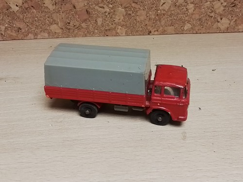 Majorette 100 camion bache - majorette, 1/100.