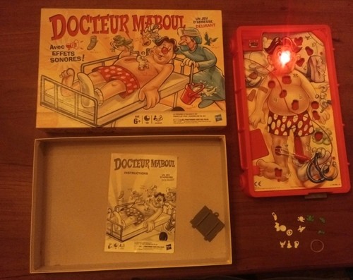 Jeu société docteur - jeu, de