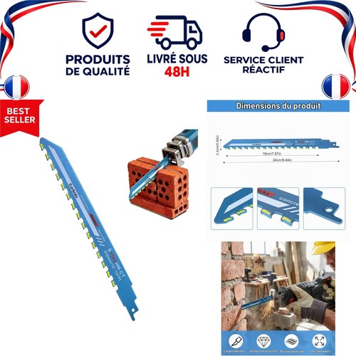 Lame scie sabre carbure - scie, 240mm
