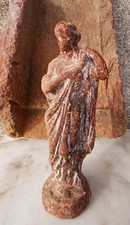 PETITE STATUE EN TERRE CUITE