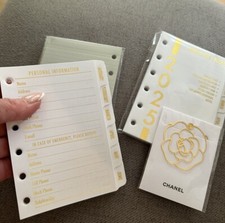 2026 fits Louis Vuitton LV PM Agenda: Tabbed Insert Calendar +Pen+Paper