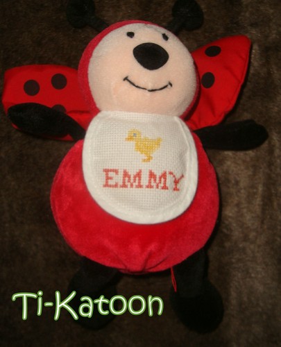 Dmc doudou peluche coccinelle - doudou,