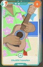 Ukulélé Hawaïen n°5 Carte