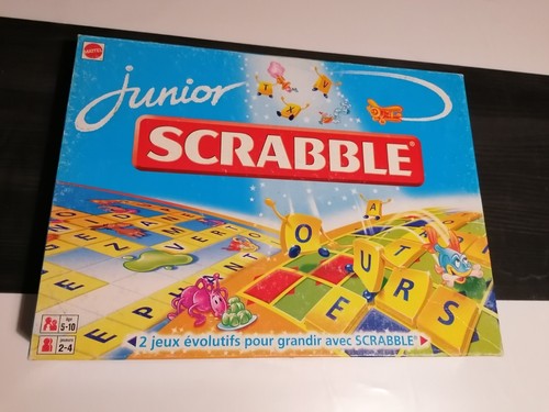 Scrabble junior mattel 10 - mattel., 5-10