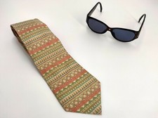 cravate en soie HERMES 7721 OA