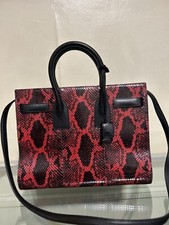 Saint Laurent Sac Dejour Python Satchel