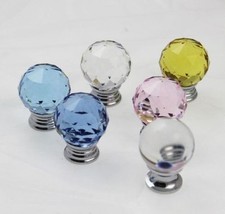 541115 Cristal Décorative Garde-robe Armoire Poignée De Porte De Tiroir Placard