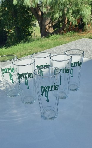 Lot verres perrier - lot,