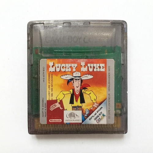 Lucky luke game boy - game, color