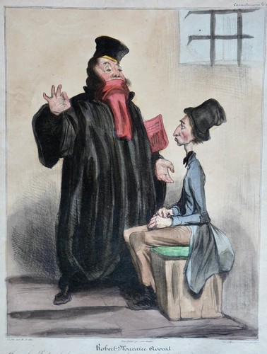 Daumier caricaturana avocat - caricaturana,