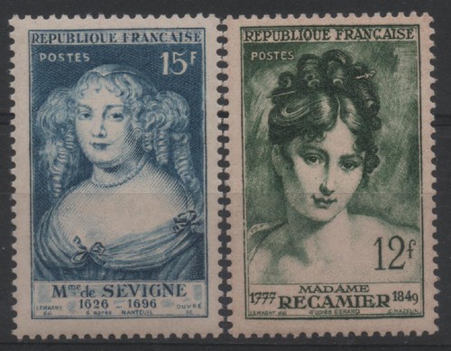 France 1950 874 875 - 1950, :