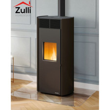 POÊLE À PELLETS CANALISABLE ECOFIRE PALAZZETTI CLELIA TC 12 US PRO2 MOKA MOKA