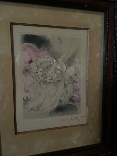 Lithographie louis icart - de,