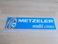 Motorcycle tire sticker - METZELER MULTI CROSS