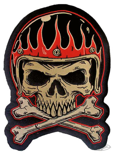 Casque vintage avec patch - casque,