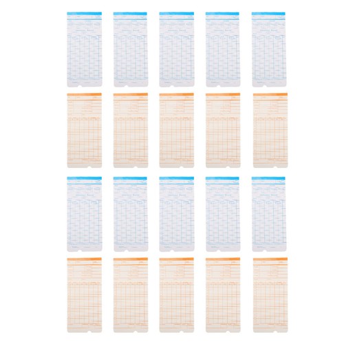 100 sheets pointeuse horaire - sheets,