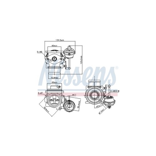Nissens egr valves - vw, bora