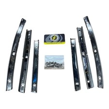 90-05 Mazda Miata MX5 OEM Soft Top Retainer Rail Weather Seal Gasket Bracket Set