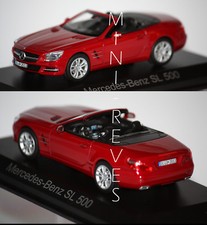 Norev Mercedes Benz SL500 Cabriolet 2012 Rouge 1/43 351340