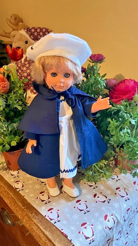 Poupee marie francoise blonde - poupee,