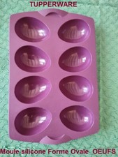 TUPPERWARE  MOULE SILICONE à Gâteaux   Formes Ovales  OEUFS