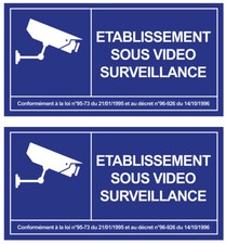 2 X ETABLISSEMENT SOUS VIDEO