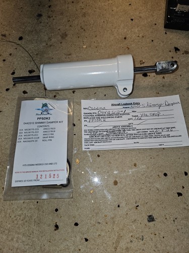 Cessna shimmy damper - cessna,
