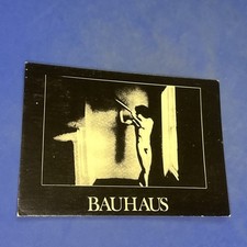 Bauhaus black and white postcard
