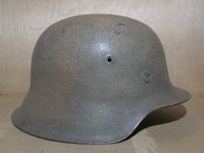 Casque allemand M-42. Camouflage tricolore, Marine. Size 62. Liner.