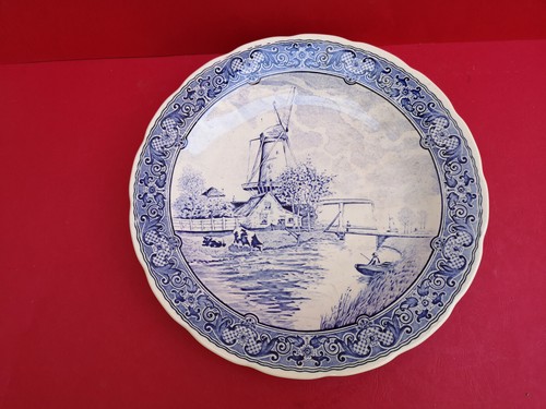 Grand plat décor - , boch