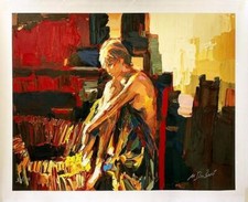 Nicola Simbari Apres Le Bain Limited Edition Hand Signed Giclee on Canvas 27x35
