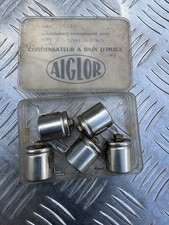 5 condensateurs d’allumage à bain d’huile  AIGLOR type NOVI 160 m/m - motobecane