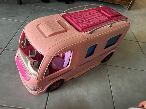 Camping car barbie - camping,