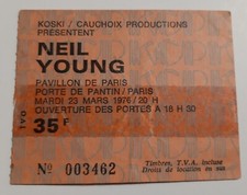 ticket billet used place