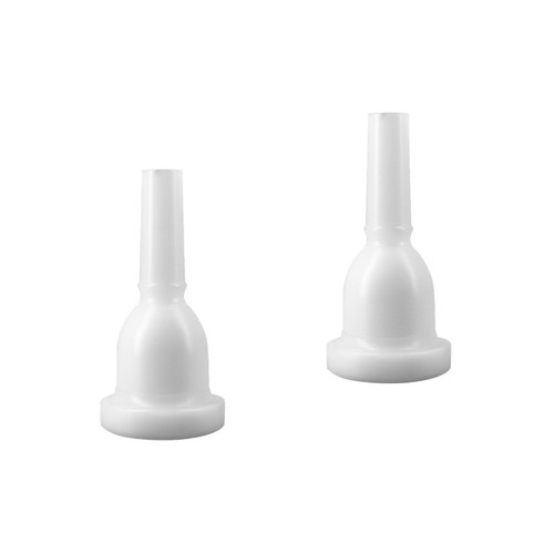 White tuba mouthpiece - white,